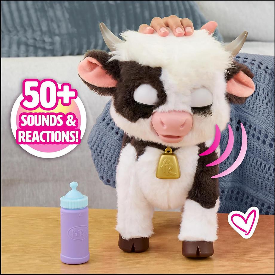 FurReal friends  Riley the Feed & Follow Cow 