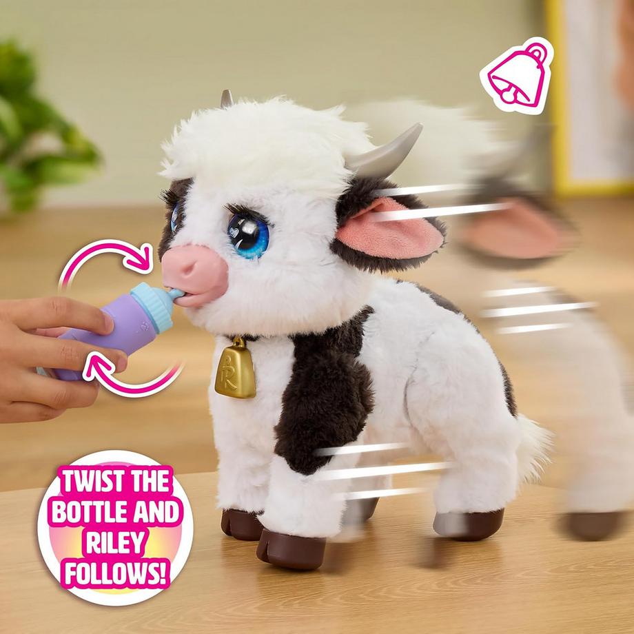 FurReal friends  Riley the Feed & Follow Cow 