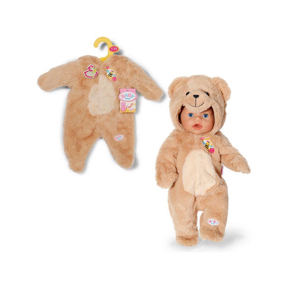 Tuta orso peluche 43cm