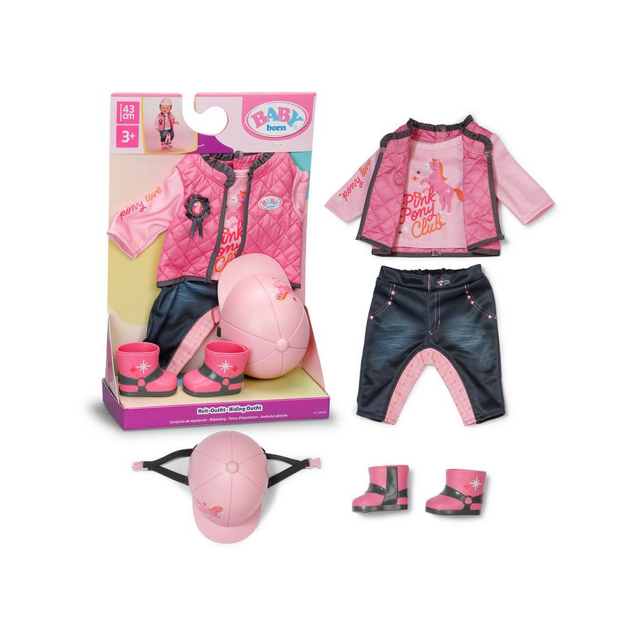 Zapf creation  Reit Outfit 43cm 