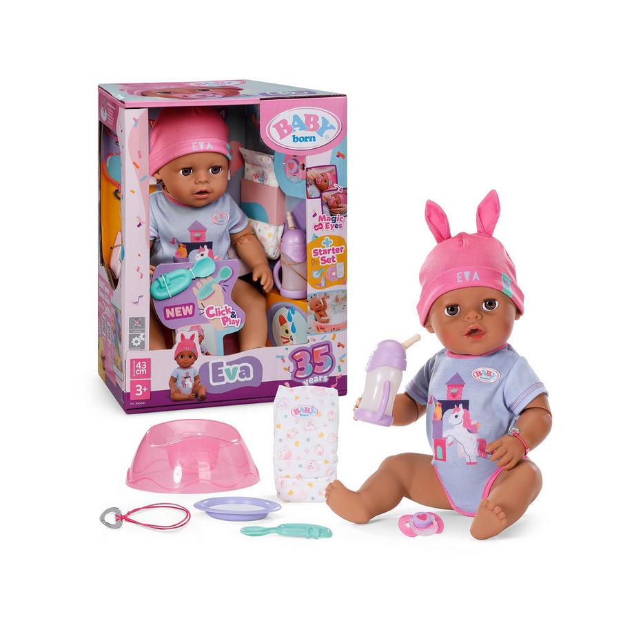 Baby Born Eva Click & Play 43 cm