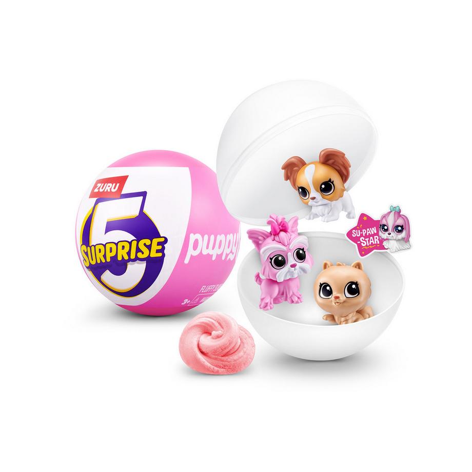 5 Surprise Puppy Pet Shop assortiti