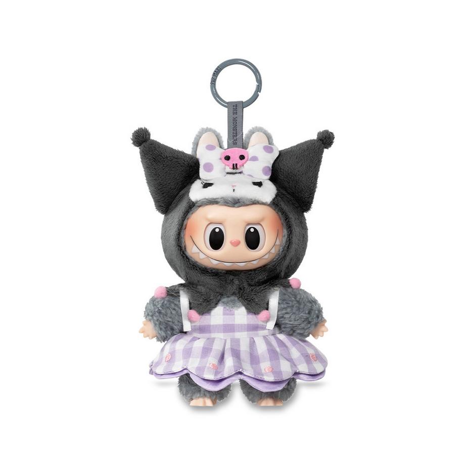Popmart Beauty Labubu The Monsters × Hello Kitty Keychain Série Coffret Surprise  