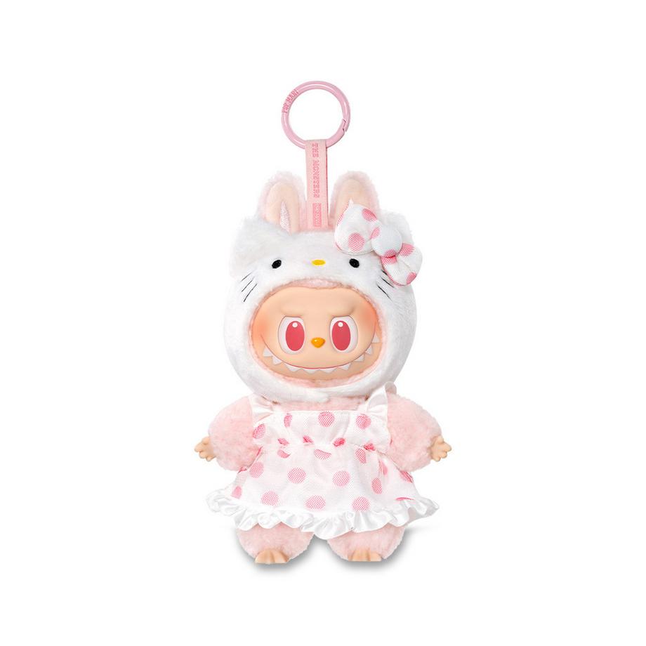 Popmart Beauty Labubu The Monsters × Hello Kitty Keychain Série Coffret Surprise  