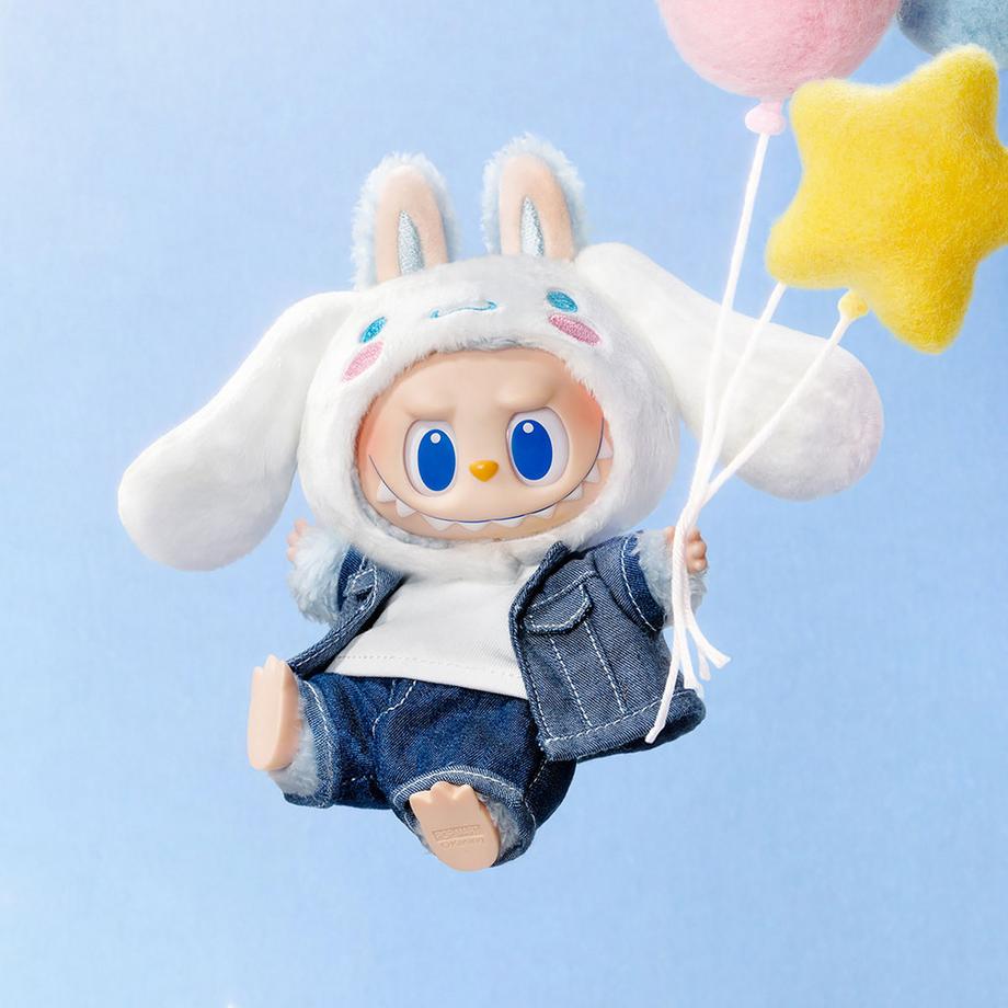 Popmart Beauty Labubu The Monsters × Hello Kitty Keychain Série Coffret Surprise  