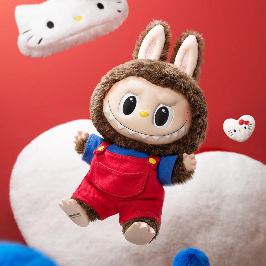 Popmart Beauty  Labubu The Monsters × Hello Kitty Figure 