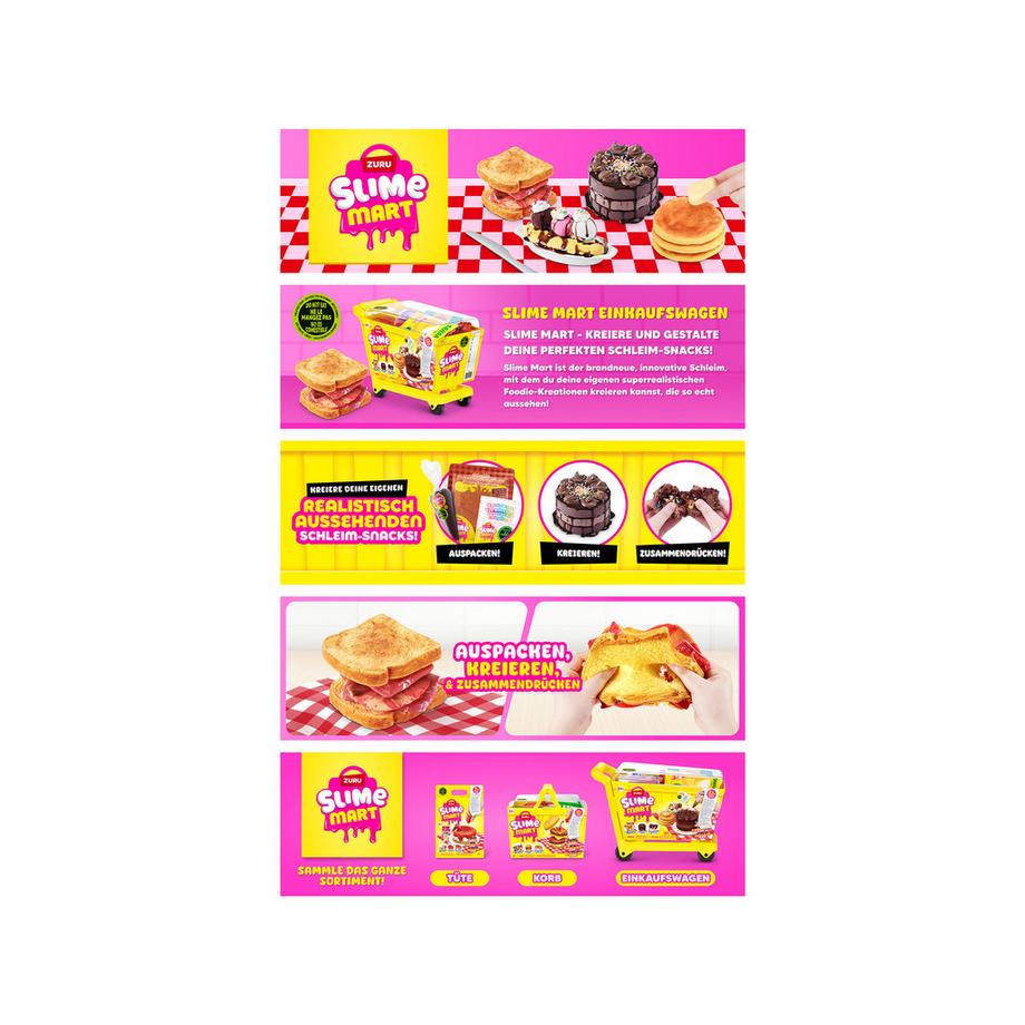ZURU  Slime Mart Shopping Cart 