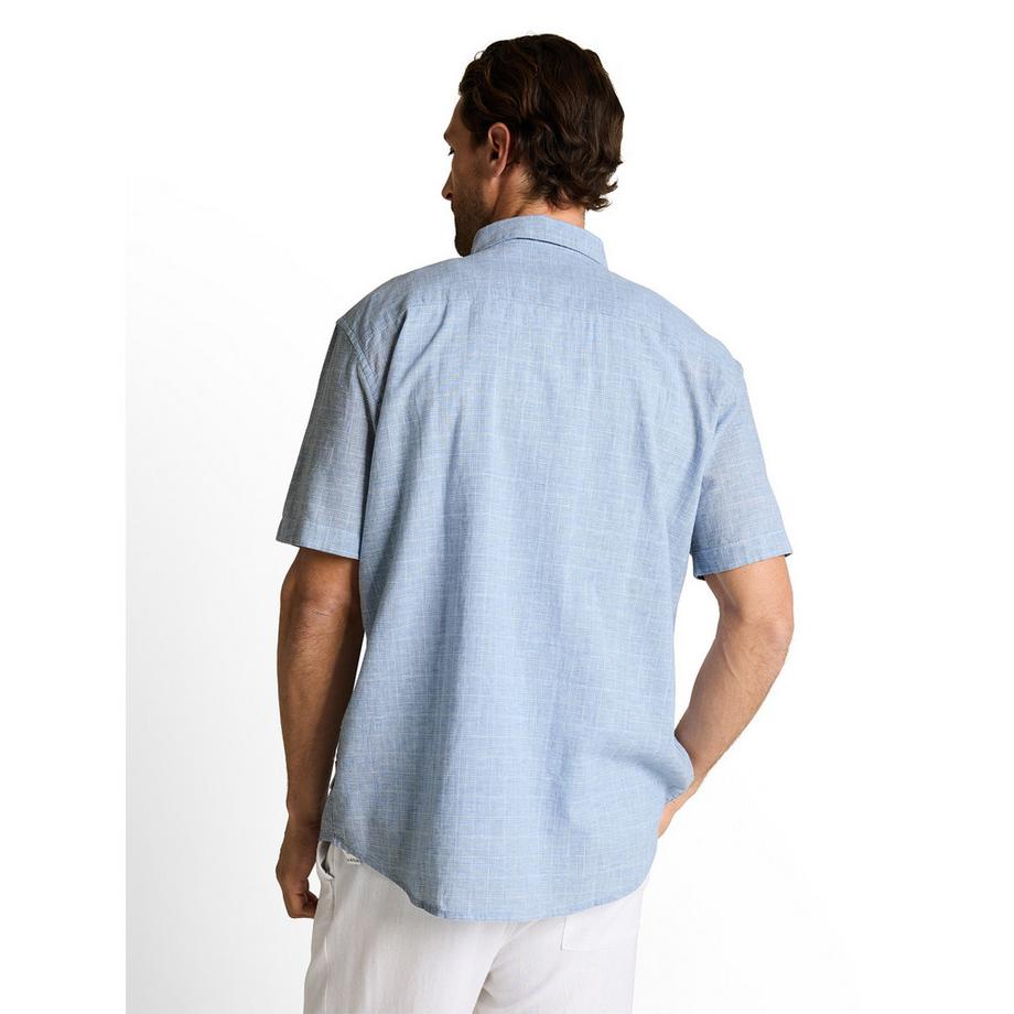 TOM TAILOR Chemise boutonnée à manches courtes  