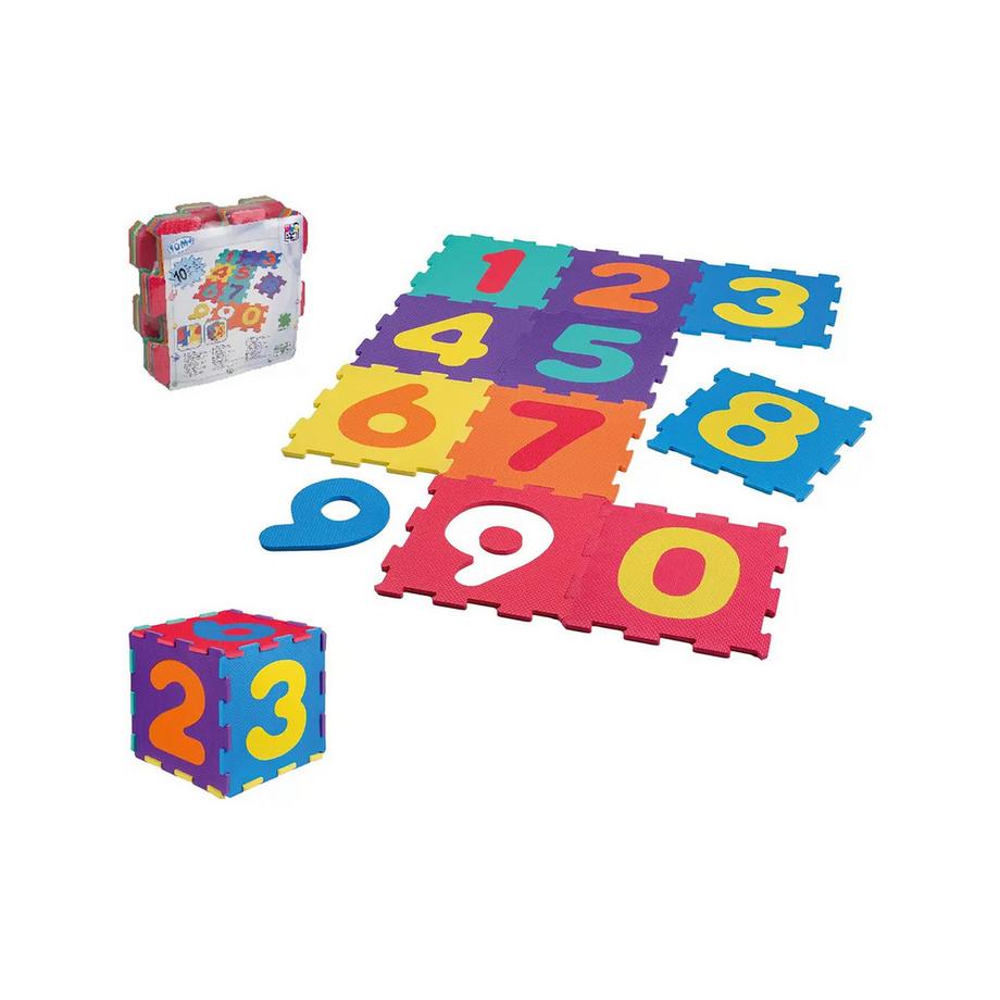 Tappeto puzzle con numeri
