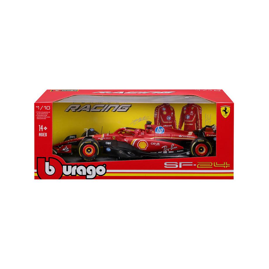 bburago  Ferrari SF-24 Charles Leclerc, 1:18 