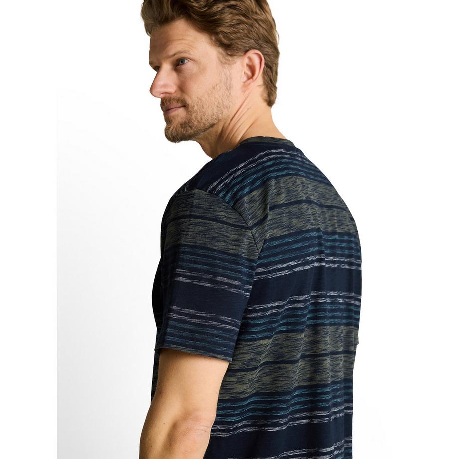 TOM TAILOR T-Shirt A Righe Maniche Corte  