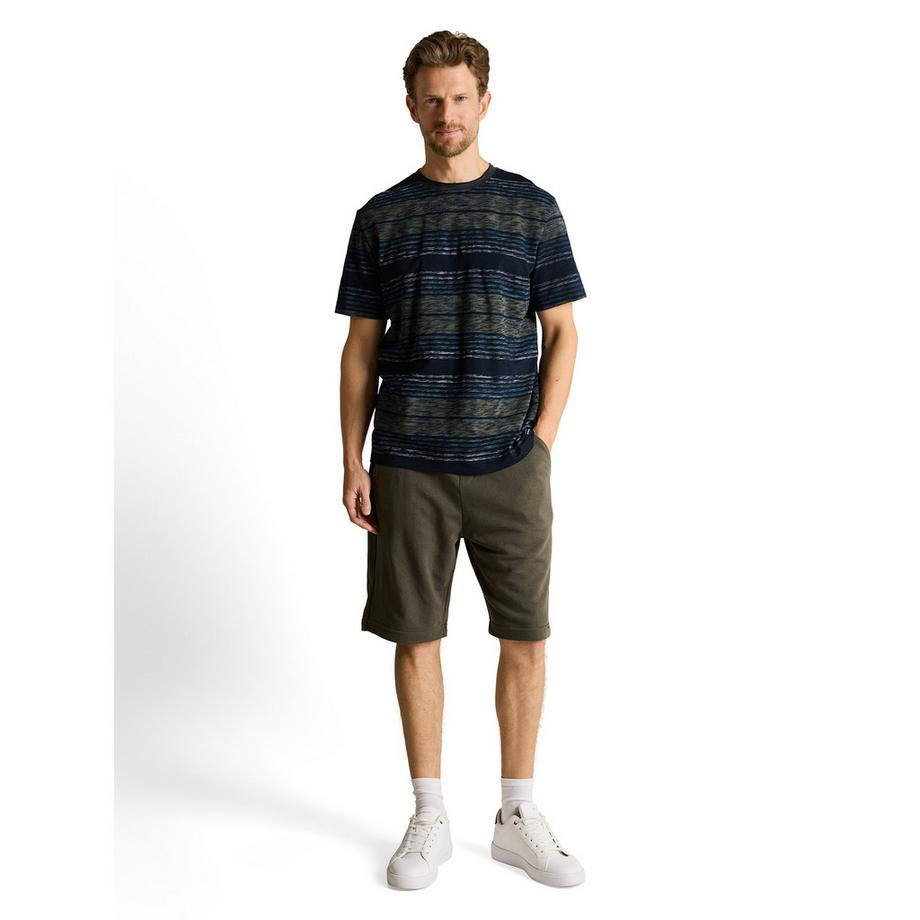 TOM TAILOR T-Shirt A Righe Maniche Corte  