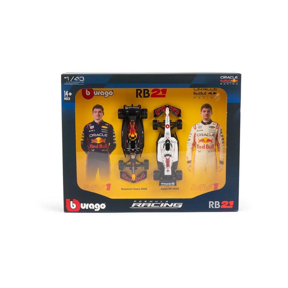 Red Bull Racing RB21 (2025) Max Verstappen Driver Two Pack