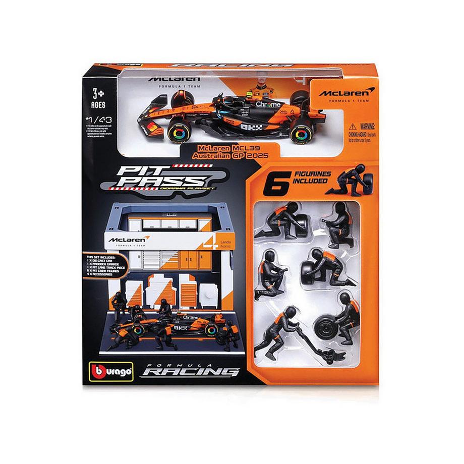 McLaren Team MCL39 (2025) Pit Pass Set 4 Lando Norris