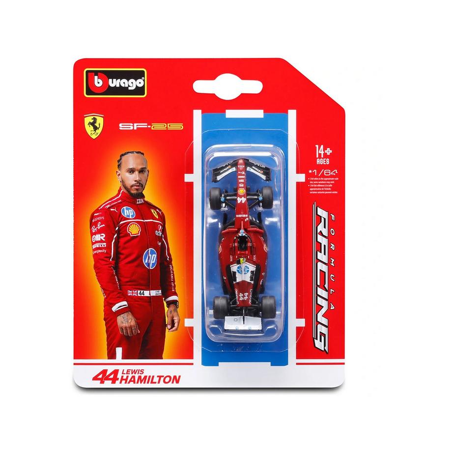 bburago  Modellino Formula 1 1:64, selezione casuale 