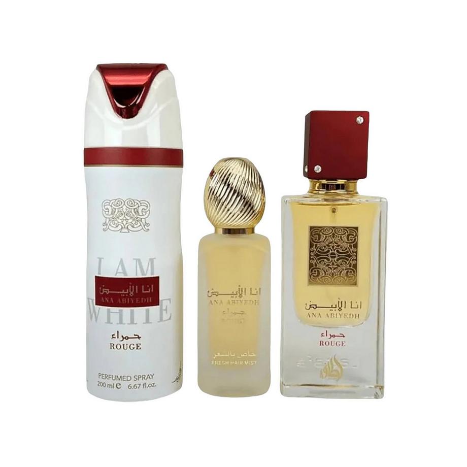 Lattafa Ana Abiyedh Rouge Eau de Parfum Set  