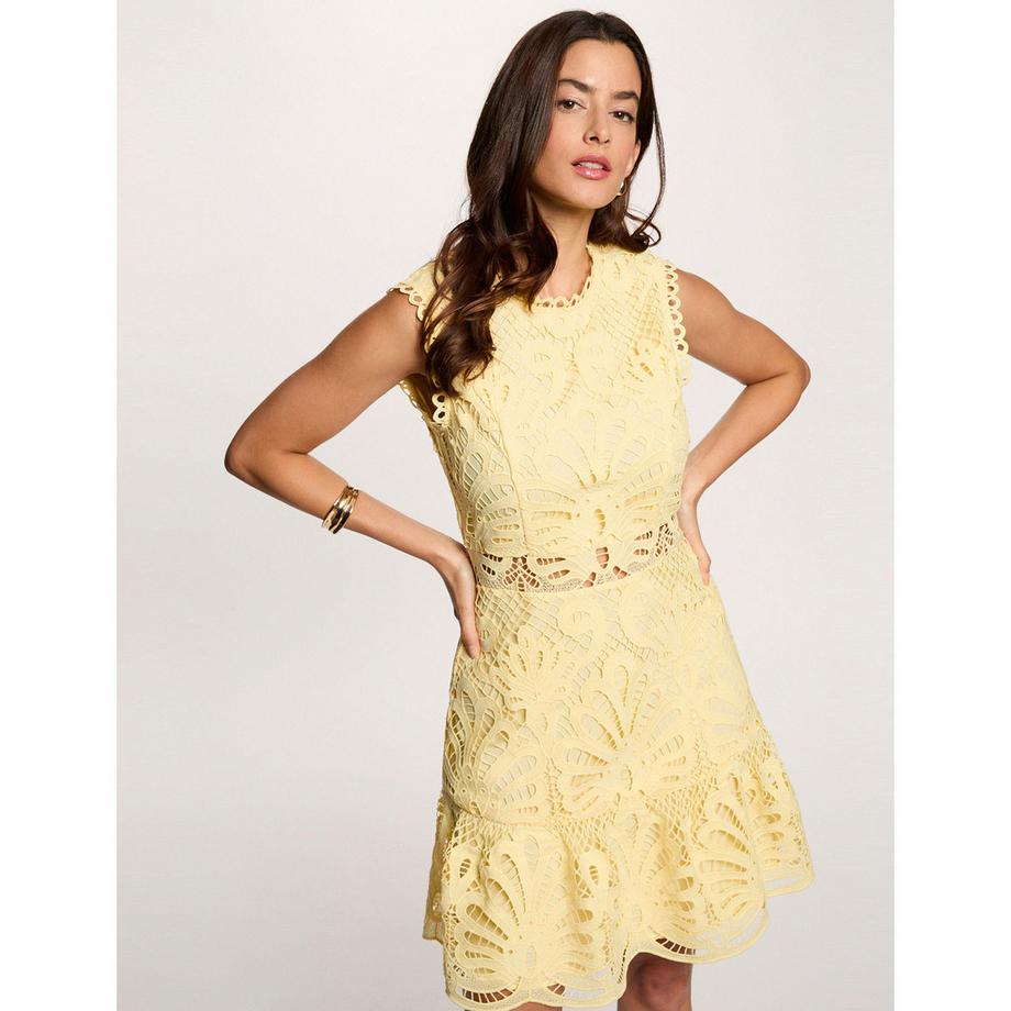 MORGAN Spitzen Mini Kleid  