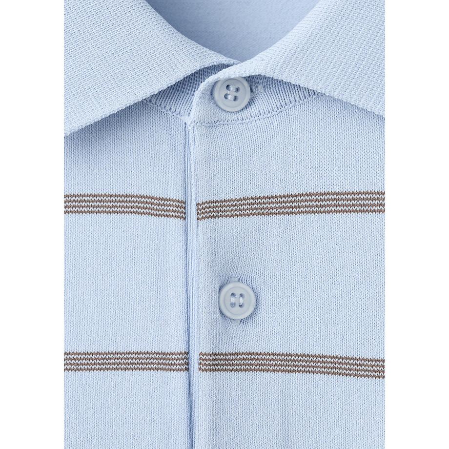 Mango Man RAYL Gestreiftes Poloshirt  