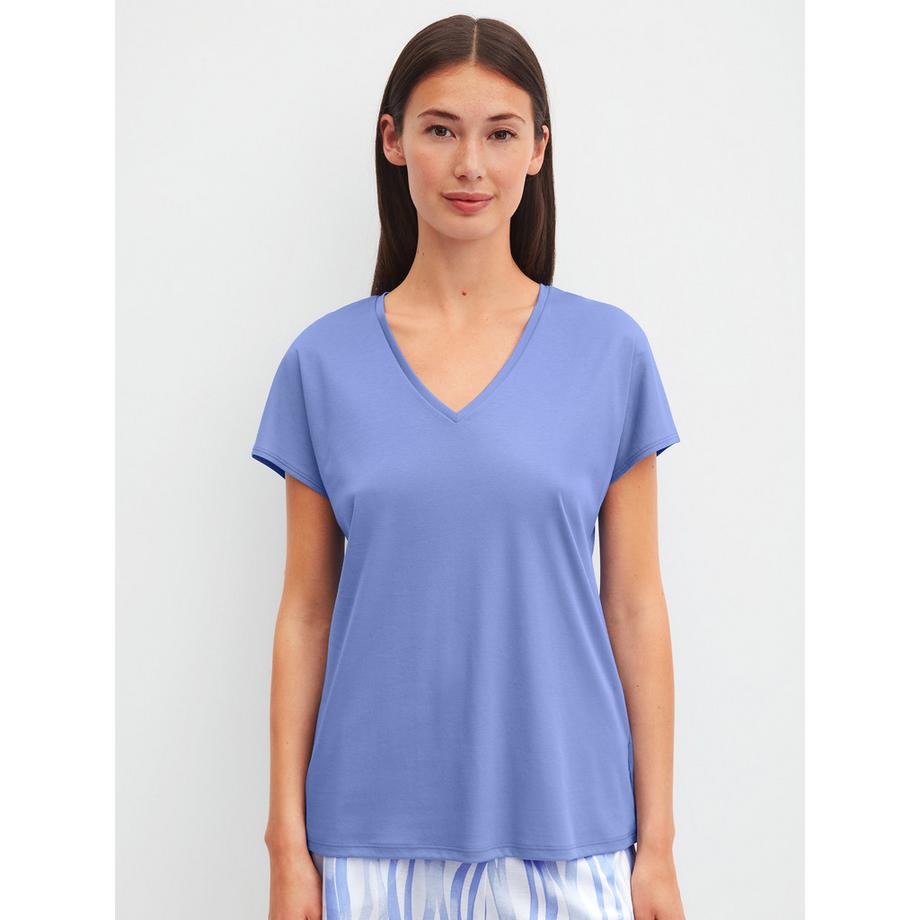 T-shirt, scollo a V, maniche corte