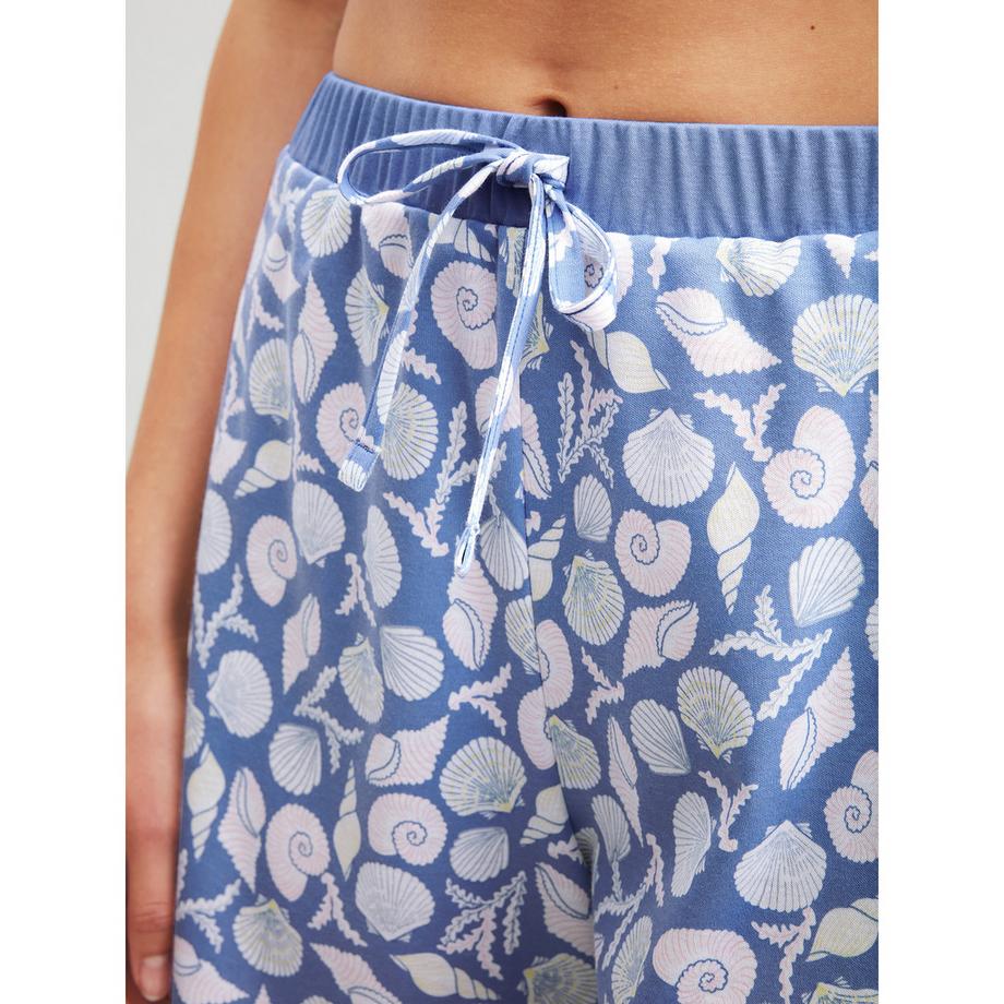 CALIDA FAVOURITES OCEAN Short de pyjama imprimé coquillages  