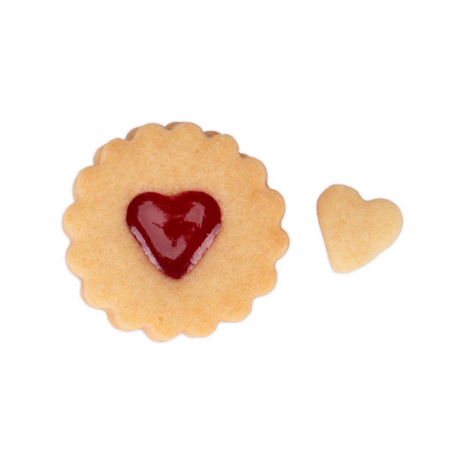 Städter Tagliapasta per biscotti di Linz Cuore nell'anello, ondulato 
