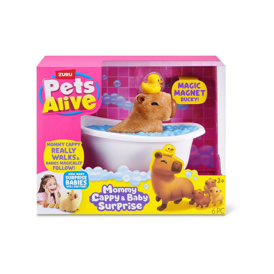 ZURU  Pets Alive Mama & Baby Capybara 