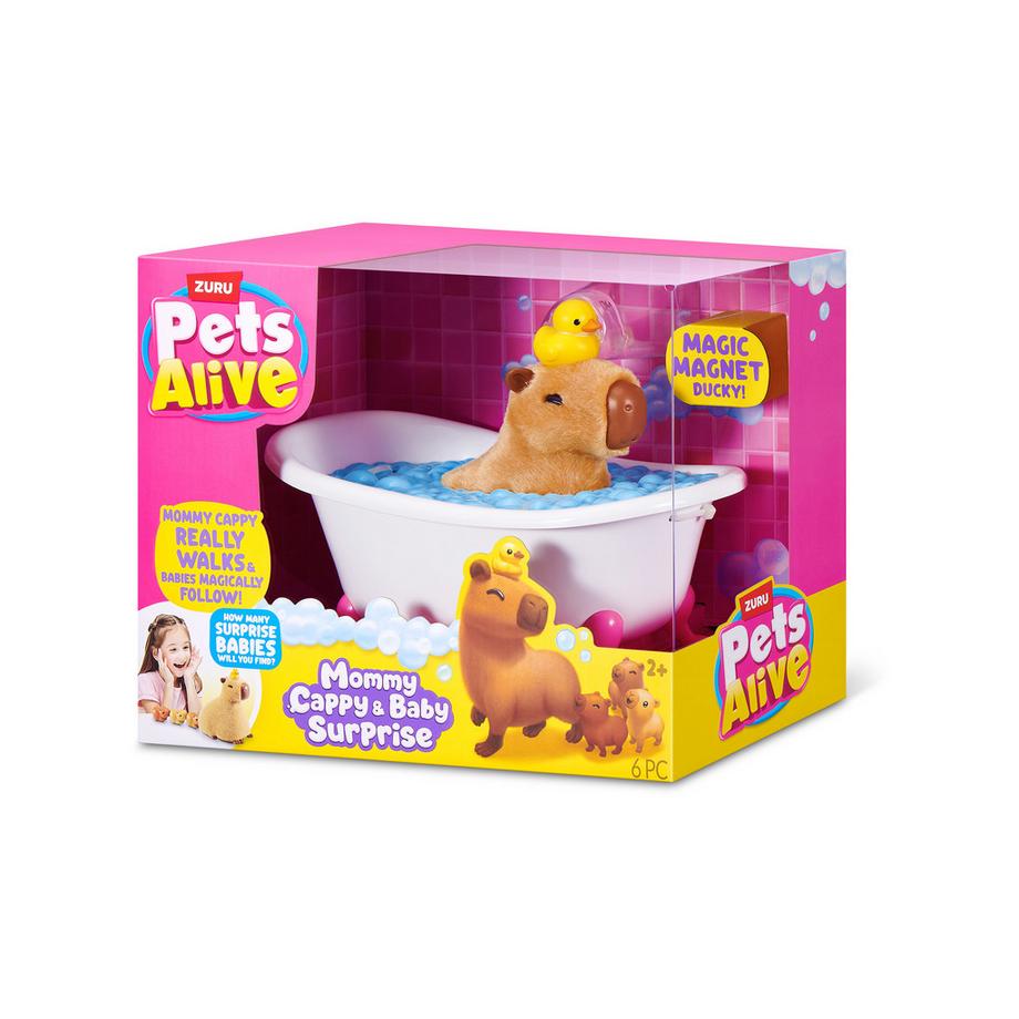 ZURU  Pets Alive Mama & Baby Capybara 