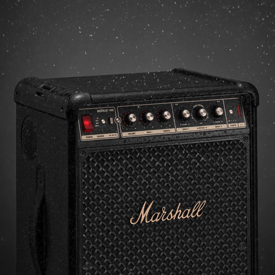 Marshall Bromley 450 Black & Brass Haut-parleur fixe 