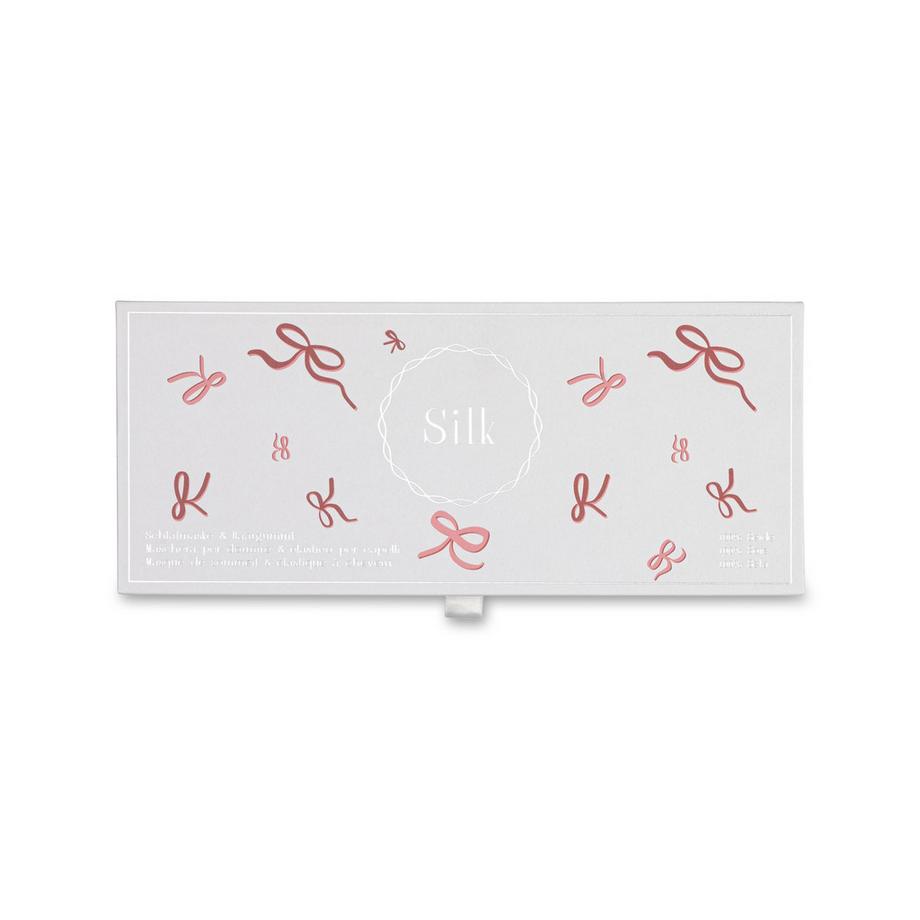 Manor Home Coffret cadeau Silka Seiden Schlafmaske & Haargummi 