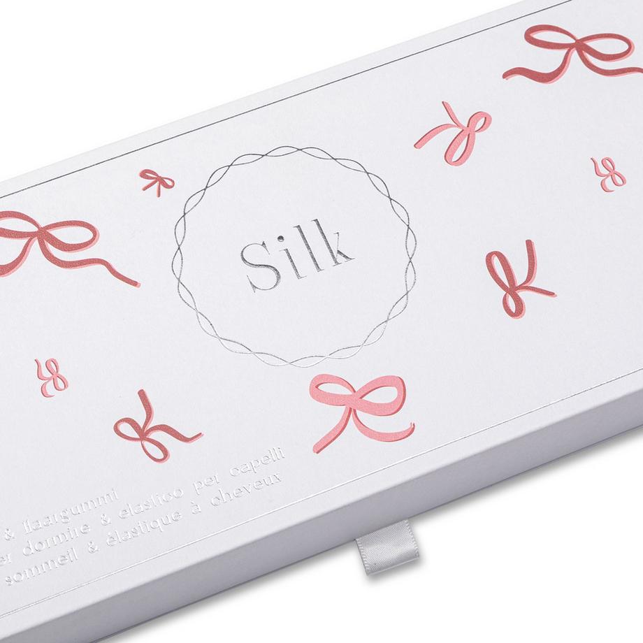 Manor Home Coffret cadeau Silka Seiden Schlafmaske & Haargummi 