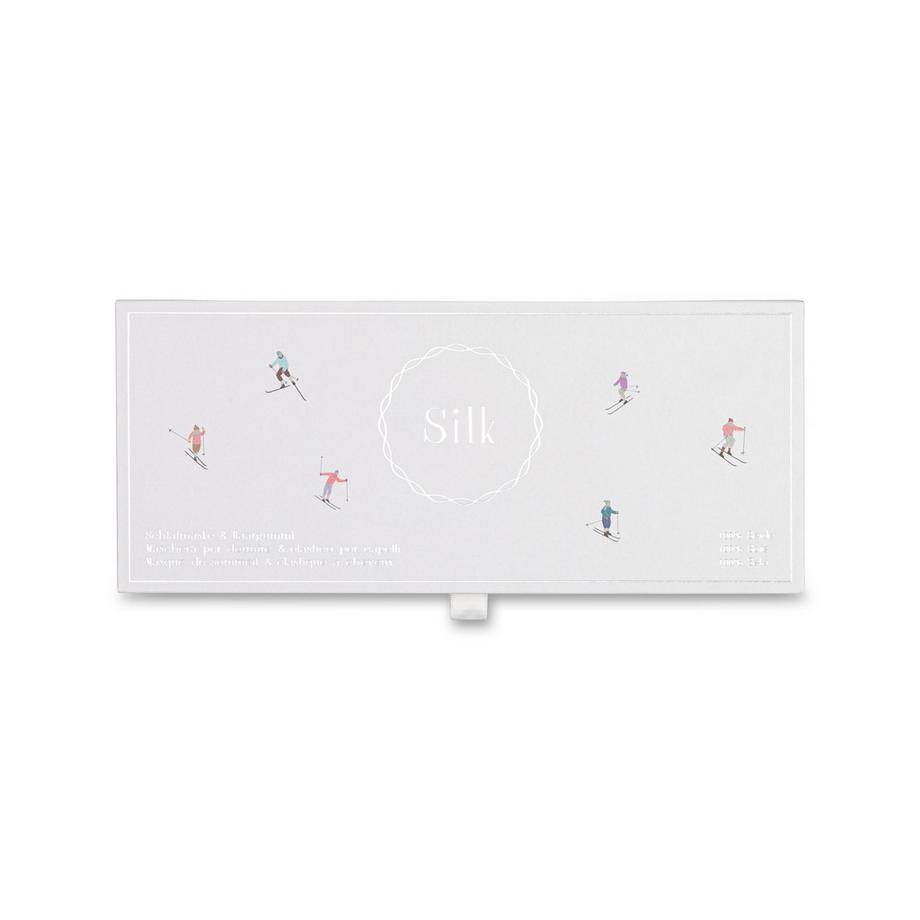 Manor Home Coffret cadeau Silka Seiden Schlafmaske & Haargummi 
