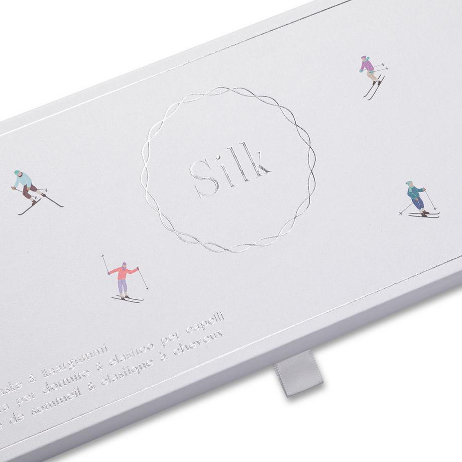 Manor Home Coffret cadeau Silka Seiden Schlafmaske & Haargummi 