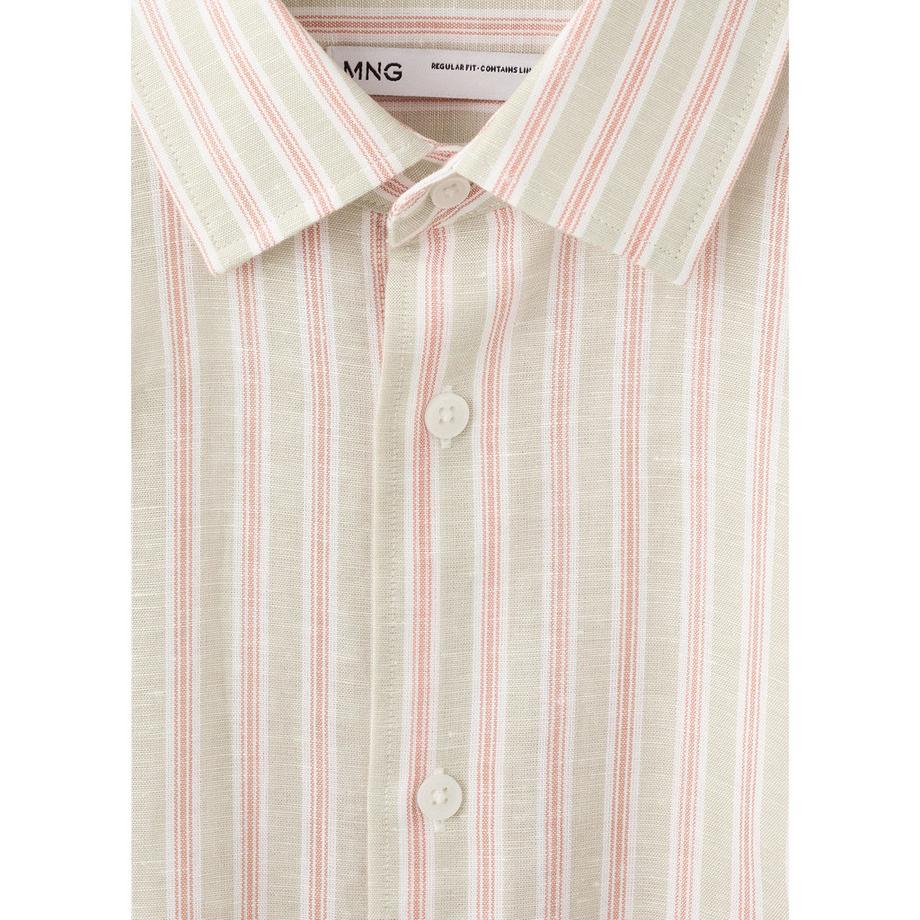 Mango Man RUG Camicia a Righe Regular Fit  