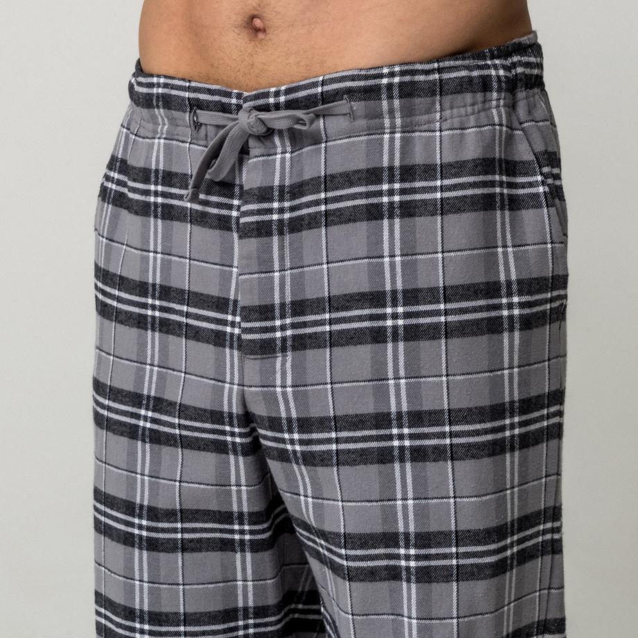 Manor Man Karierte Pyjamahose  
