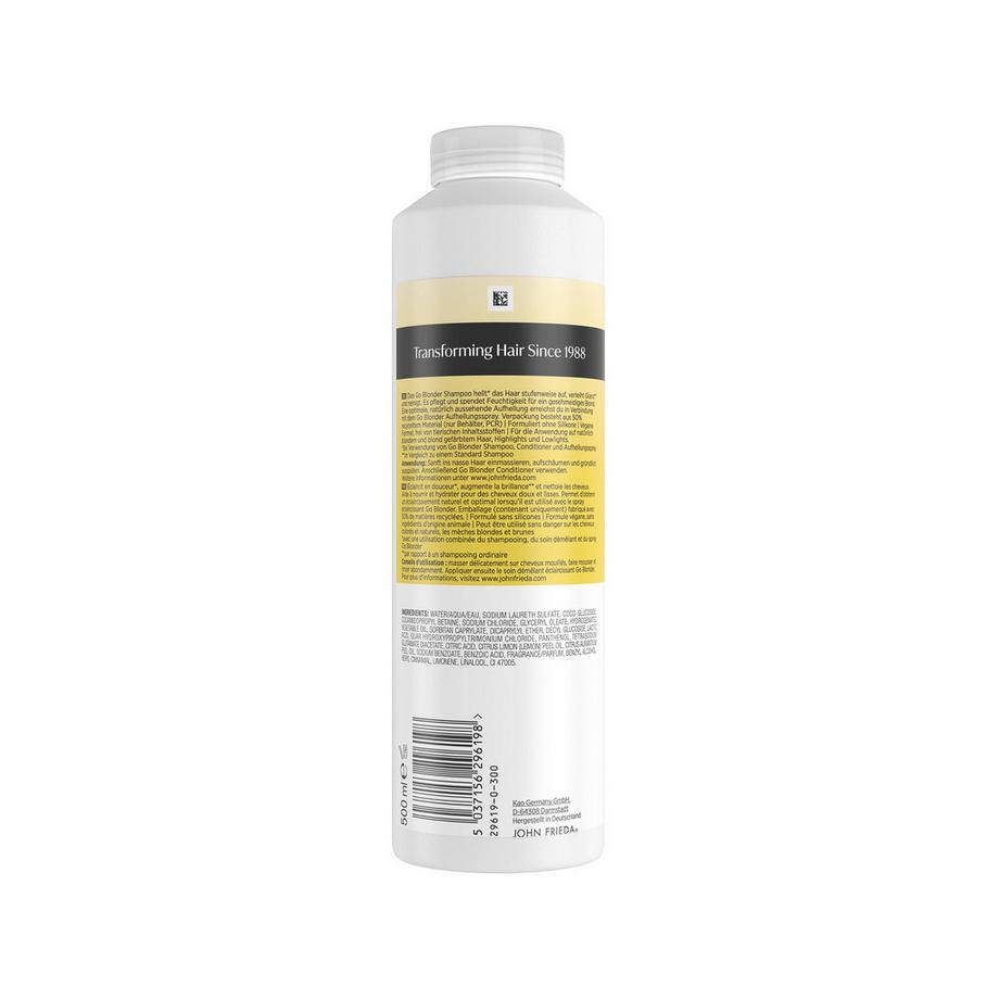 JOHN FRIEDA  Go Blonder Shampoo Schiarente  