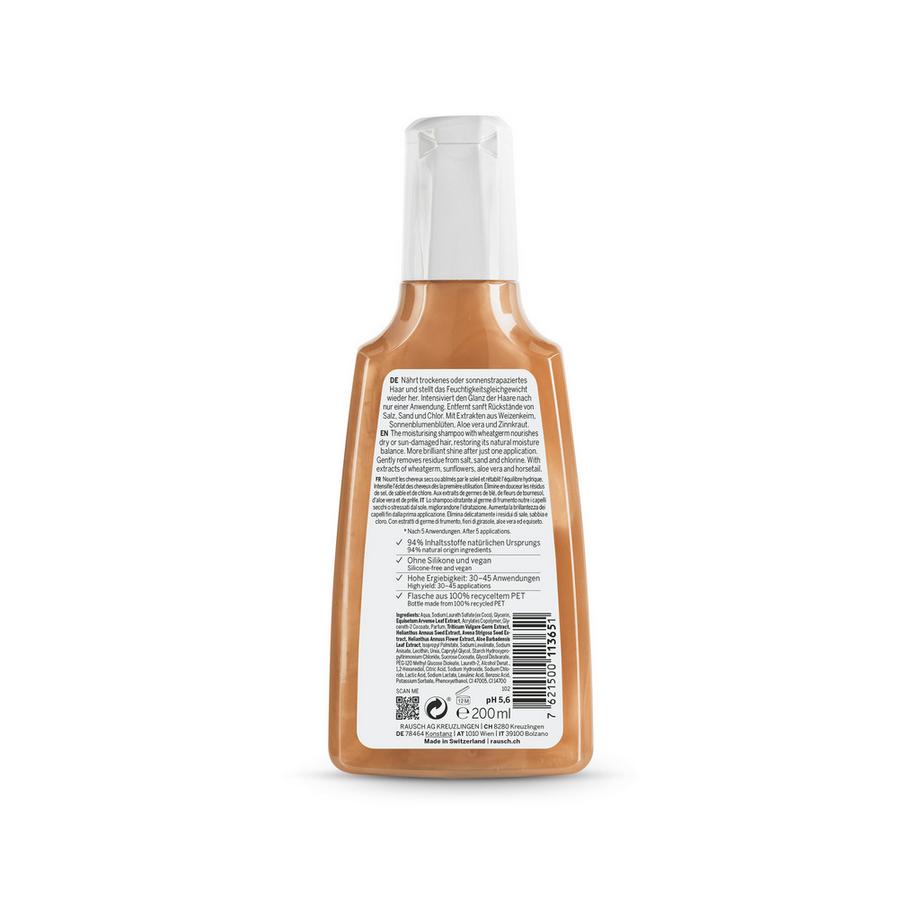RAUSCH  Shampooing hydratant aux germes de blé  