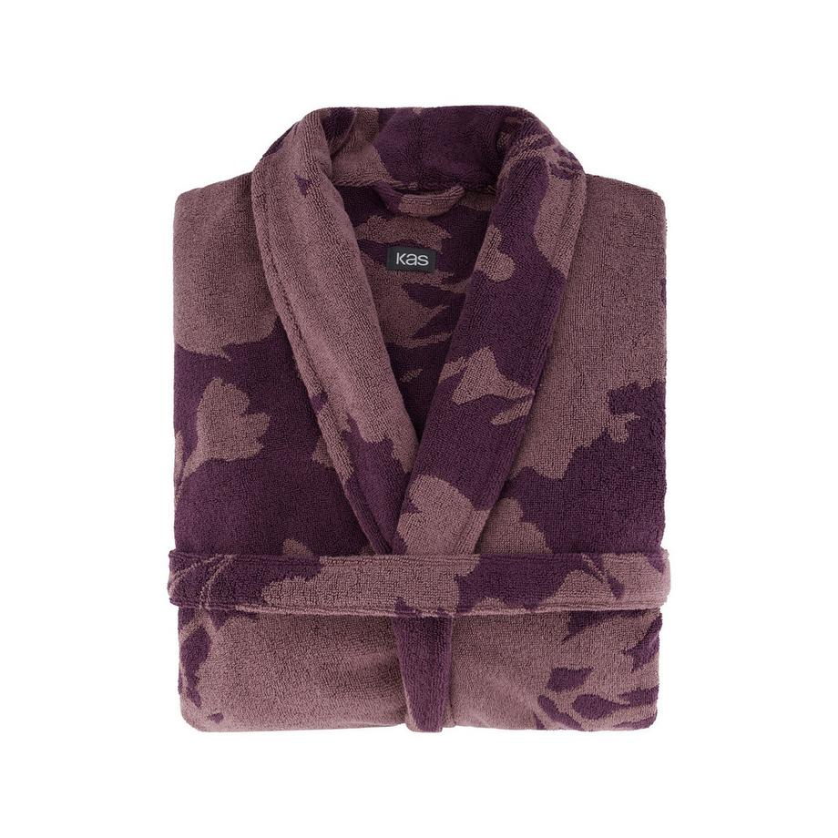 Kas Romance Floral Bademantel, unisex 