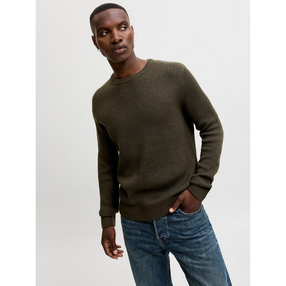 JACK & JONES Maglione a maglia costata  