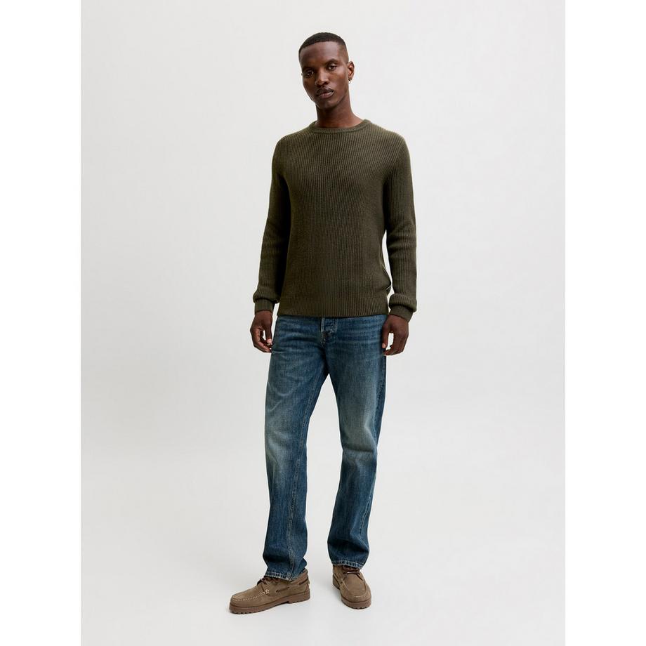 JACK & JONES Maglione a maglia costata  