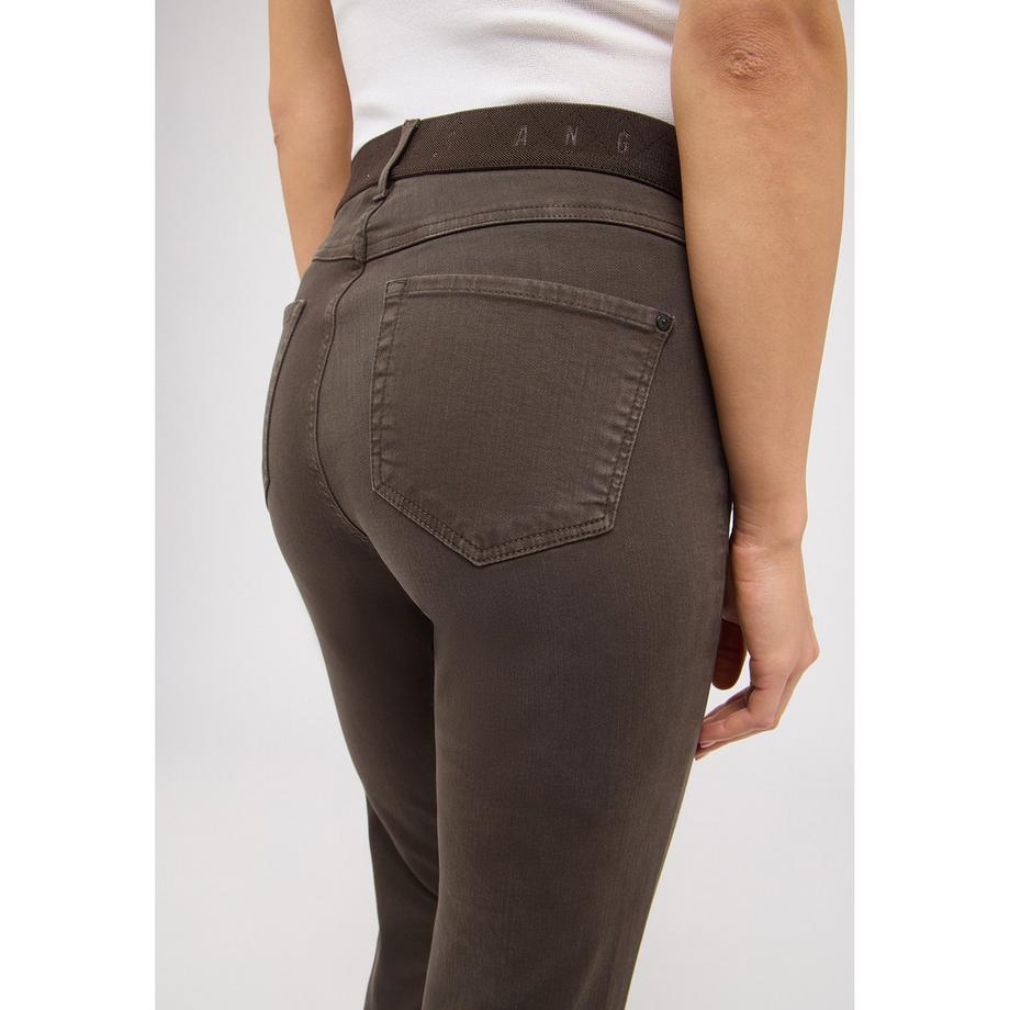 ANGELS Ornella Sporty Jeans taille haute coupées  