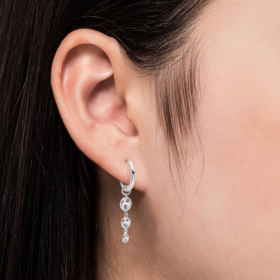 L'Atelier Sterling Silver 925  Boucles d'oreilles 