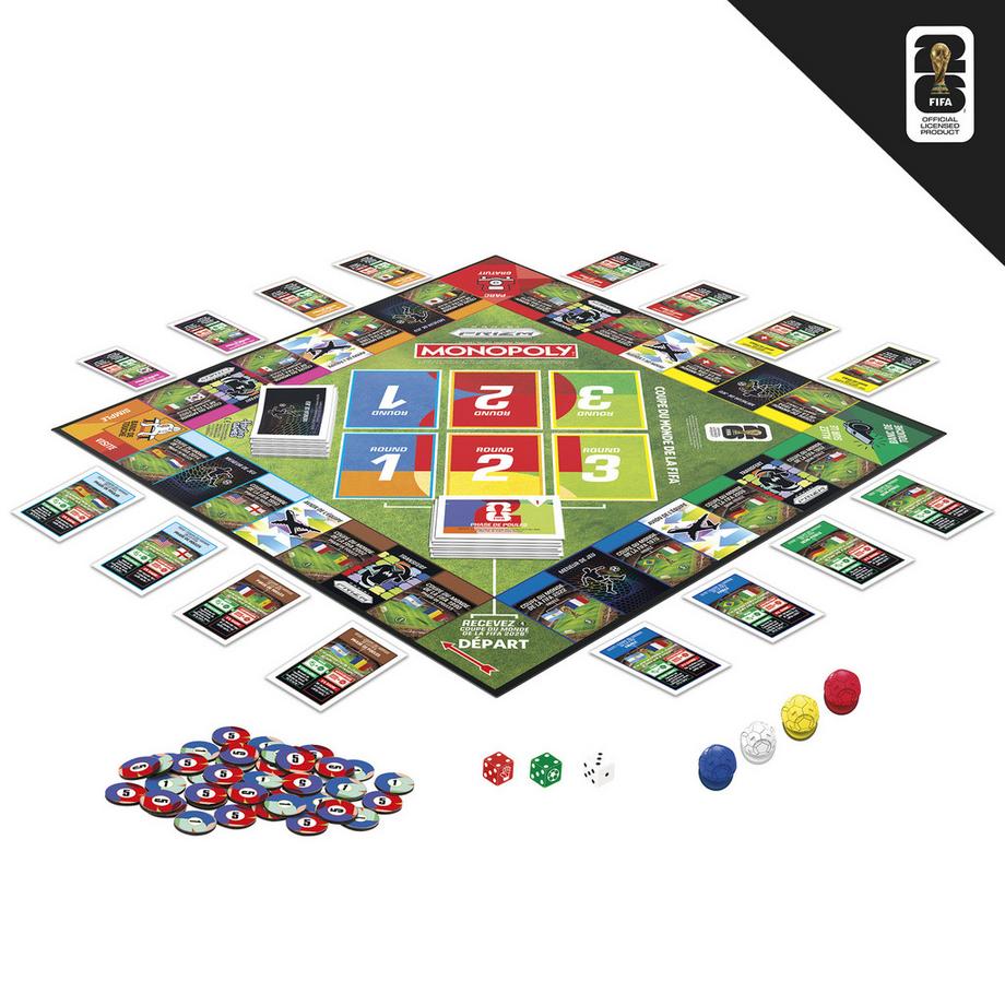 Monopoly  Monopoly Panini Prizm: FIFA World Cup, Französisch 