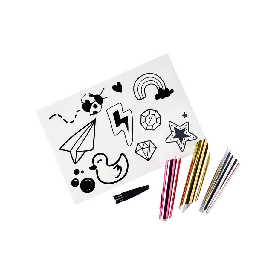 Simba  Kit créatif Fashion Flash Déco à feuilles métalliques 