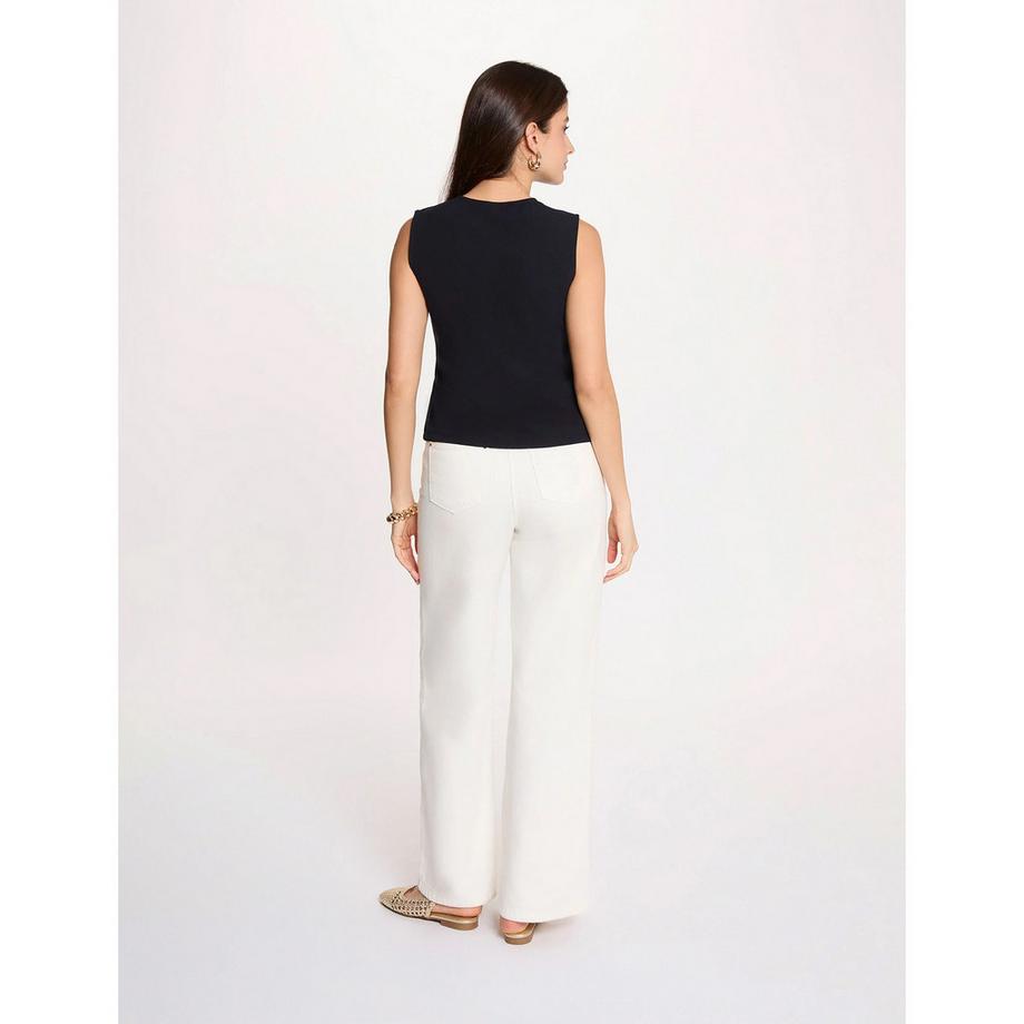 MORGAN Gilet sans manches col en V  