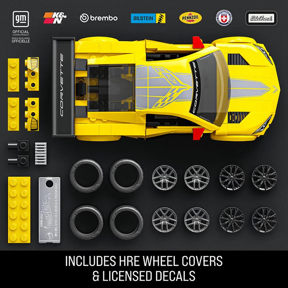 Mattel  Brick Shop Corvette 
