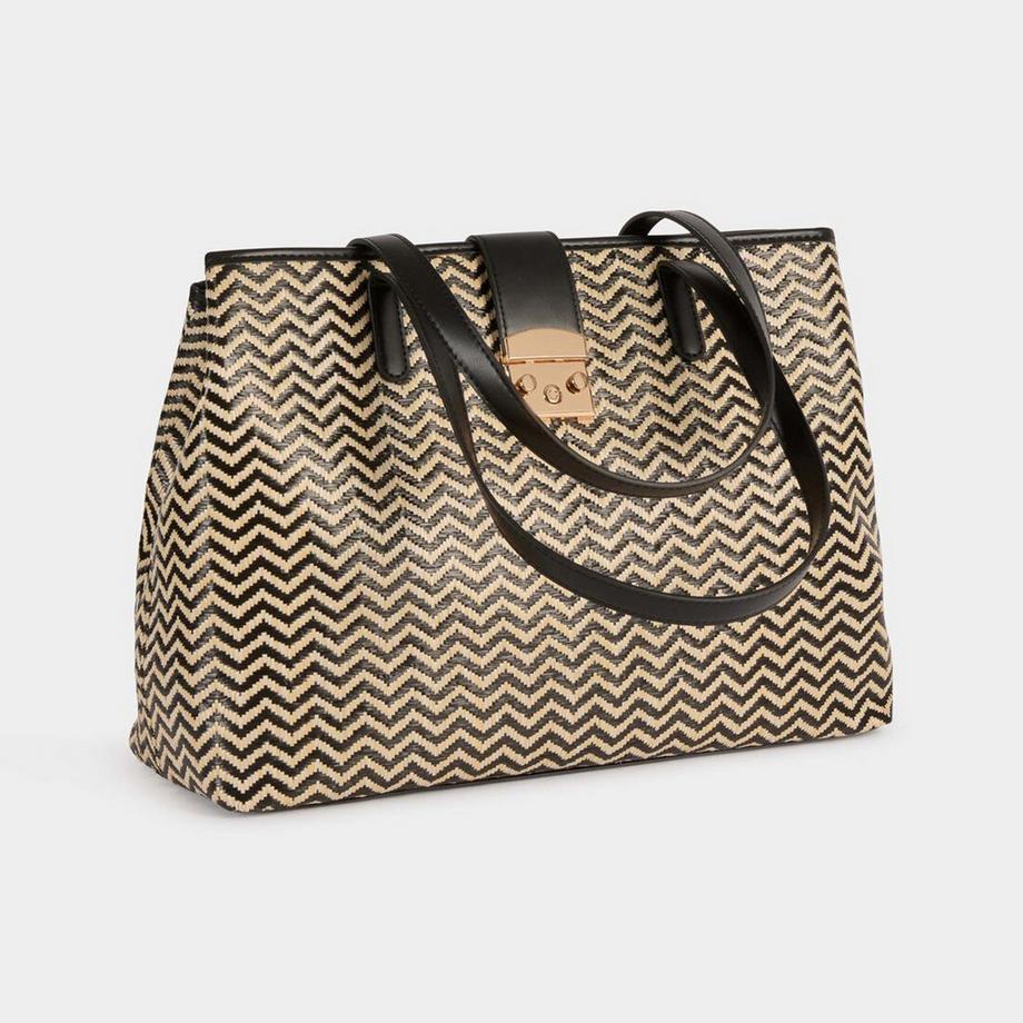 MORGAN Handtasche mit Chevron Muster  
