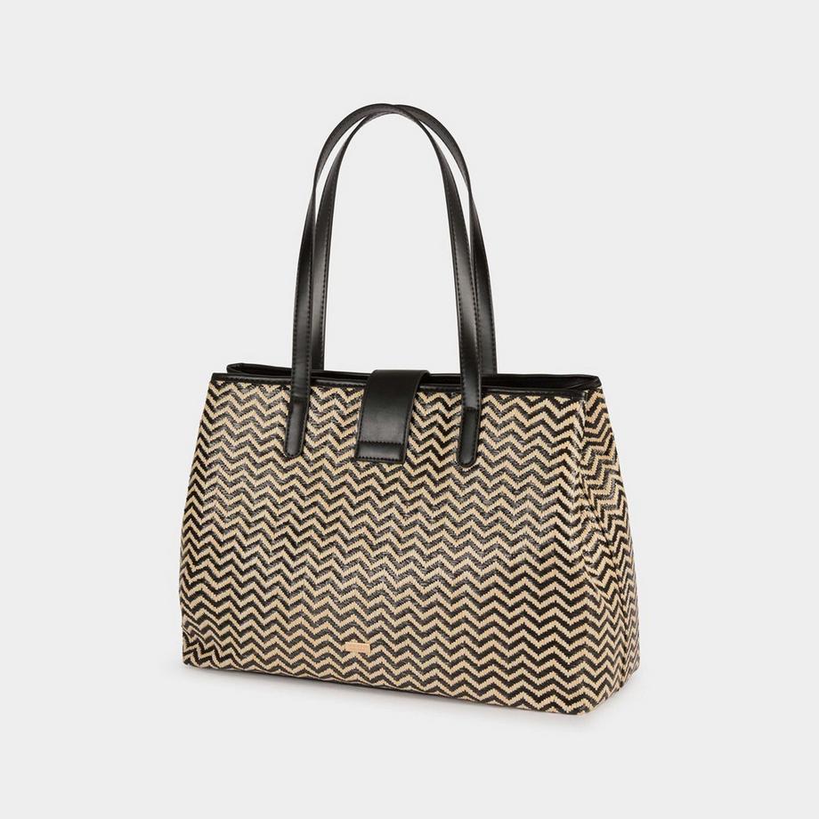 MORGAN Handtasche mit Chevron Muster  
