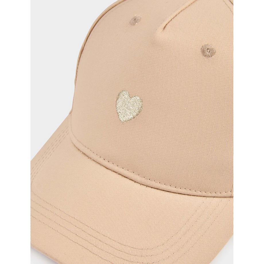 MORGAN Casquette de Baseball avec Broderie Coeur  