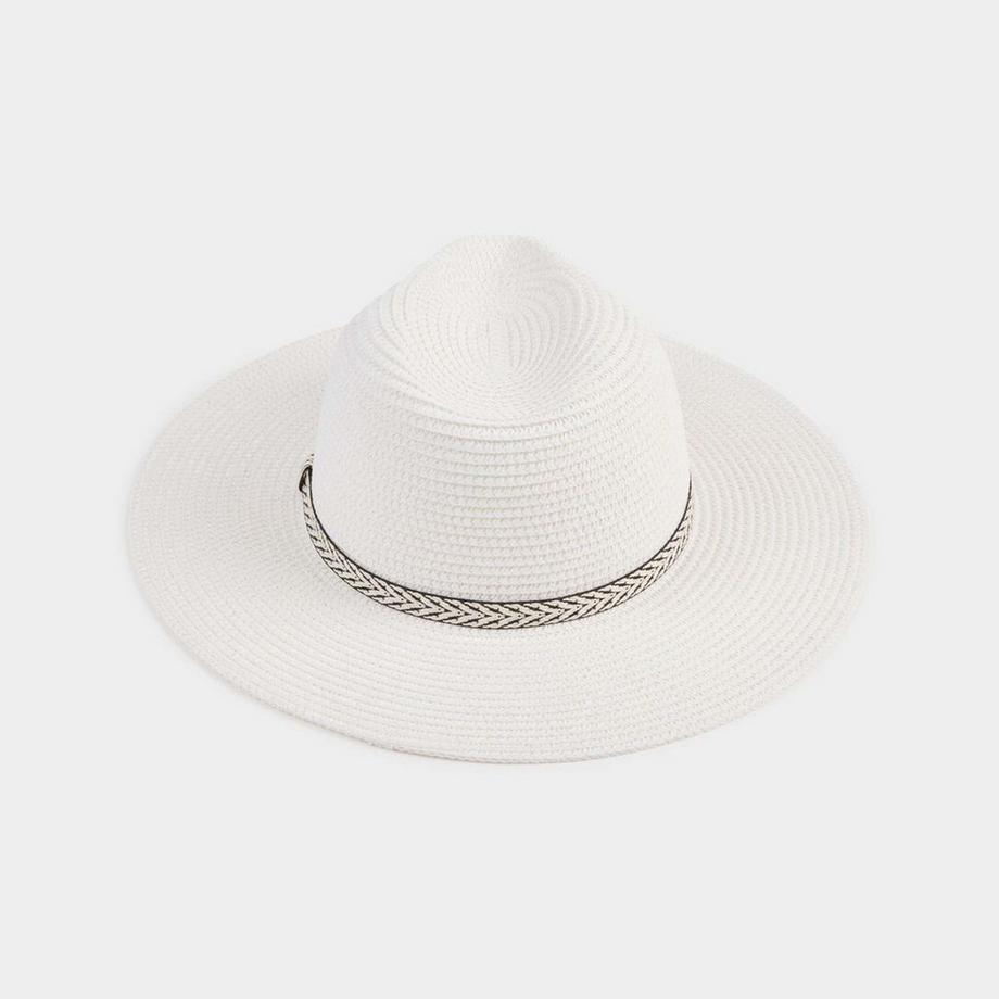 MORGAN Chapeau Panama Tressé  