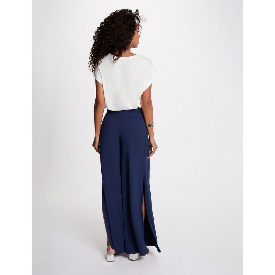 MORGAN Pantalon plissé large  